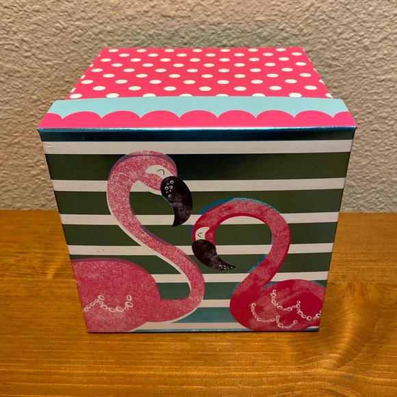 Flamingo Decorative Storage Nesting Boxes Set Of 6, Flamingo Storage Boxes - Picture 7 of 11